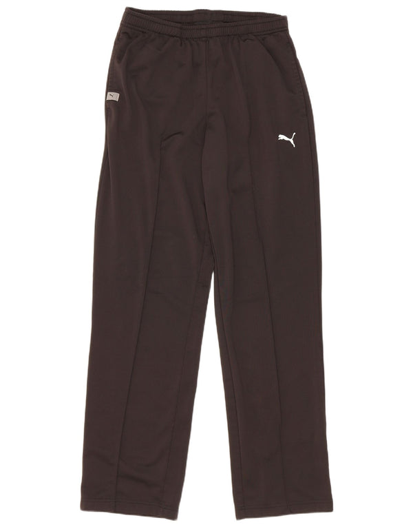Puma Womens Tracksuit Trousers UK 14 Medium Black Polyester