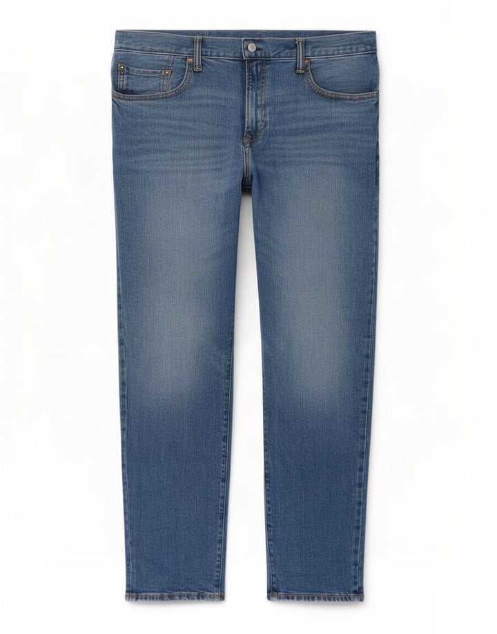 Damskie jeansy Gap Slim W38 L32 Niebieskie bawełniane