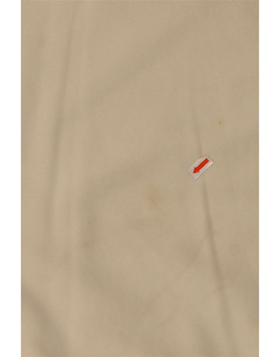 Damski sweter typu Crop Oversize NIKE, UK 10, mały, z białej bawełny