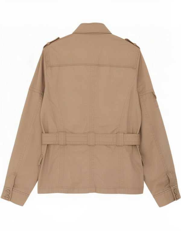 Damska kurtka wojskowa Esprit UK 12 Medium Beige Cotton