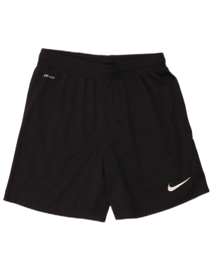 Męskie spodenki sportowe Nike Dri Fit, małe, czarne, poliestrowe