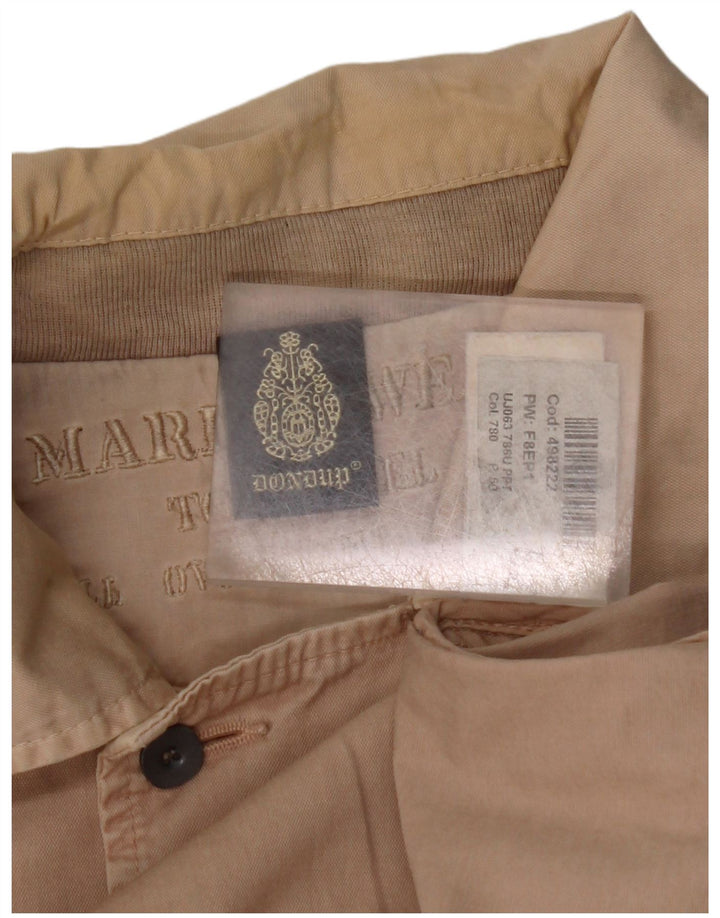 Damska kurtka bomberka DONDUP IT 52 2XL beżowa bawełna