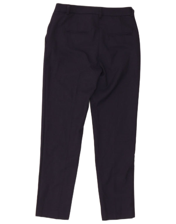 Damskie spodnie garniturowe Benetton IT 38 XS W28 L26 Granatowy poliester