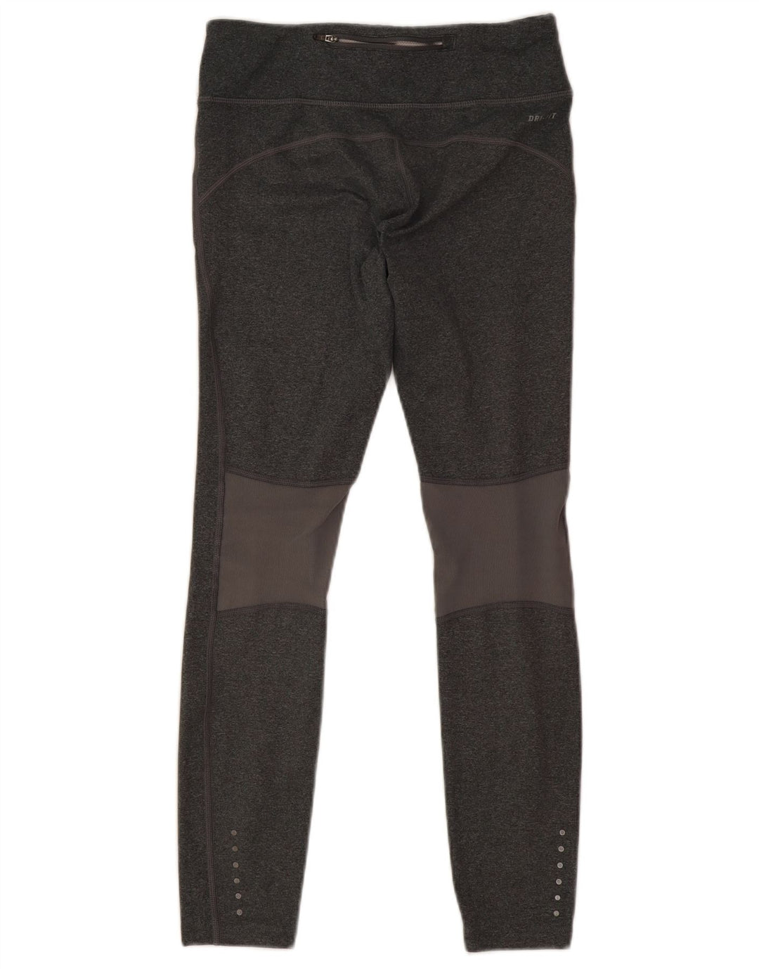 Damskie legginsy Nike Dri Fit UK 8, małe, szare, poliestrowe