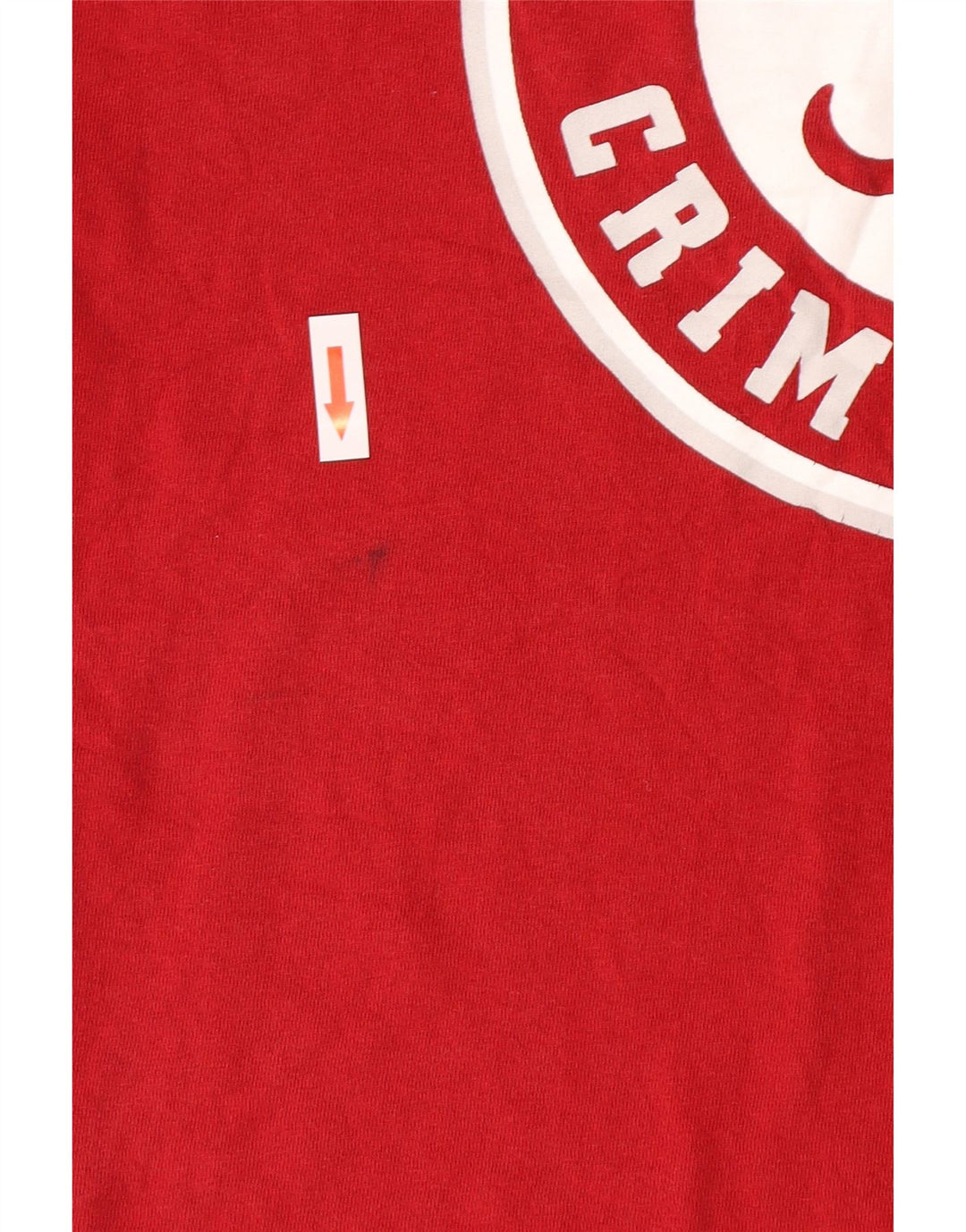 Męski T-shirt Champion z grafiką, duży, czerwony, bawełniany