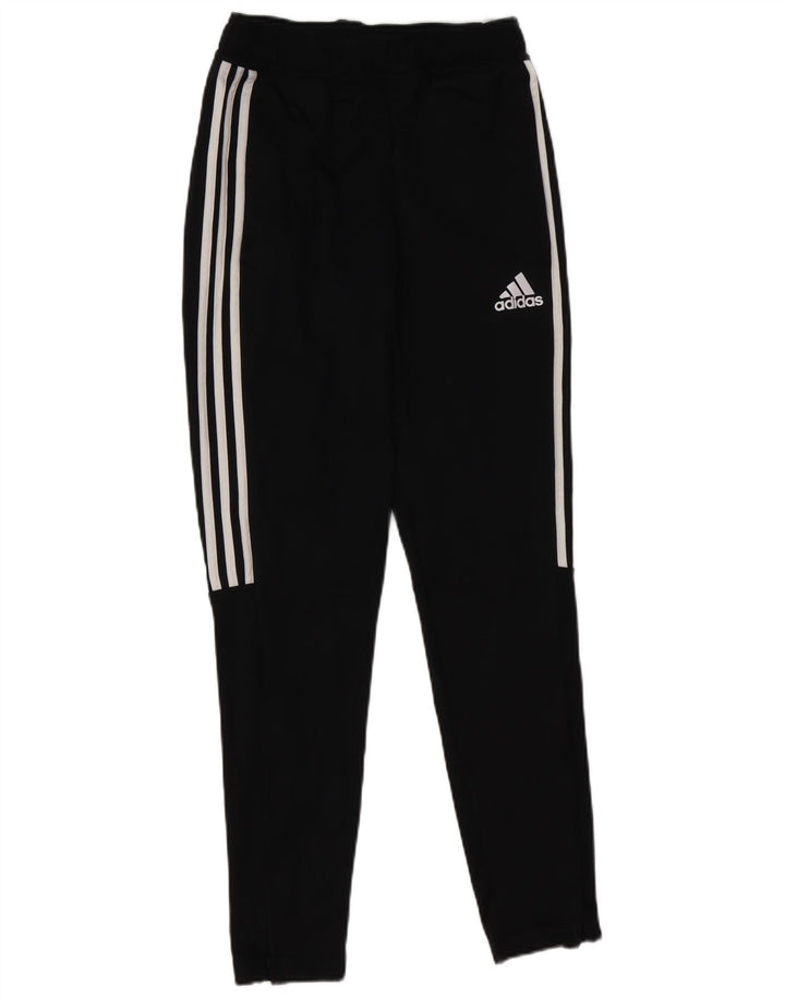 Męskie spodnie dresowe Adidas Aeroready, małe, czarne, poliestrowe