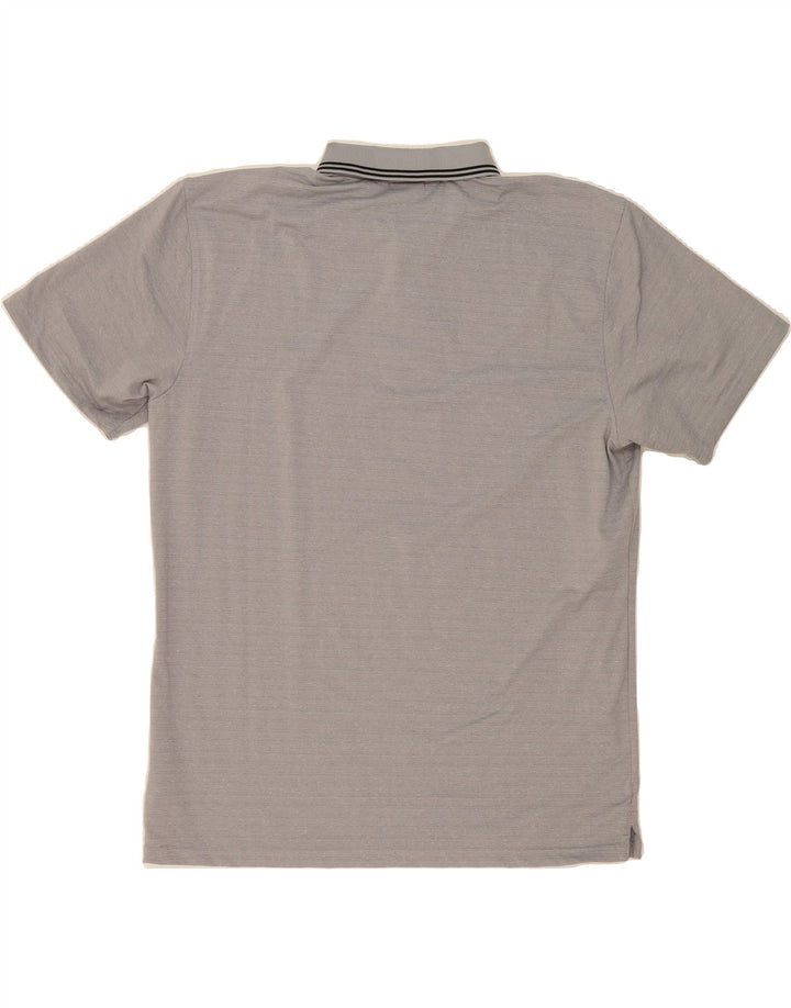 CALVIN KLEIN Mens Golf Polo Shirt XL Grey Polyester Vintage Calvin Klein and Second-Hand Calvin Klein from Messina Hembry 