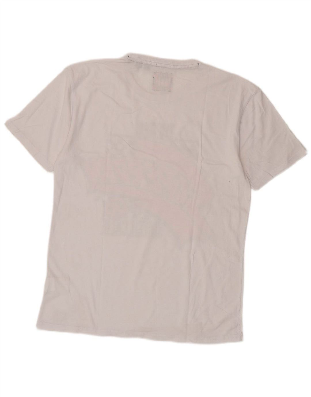 Męski T-shirt z grafiką Superdry, średni biały bawełniany