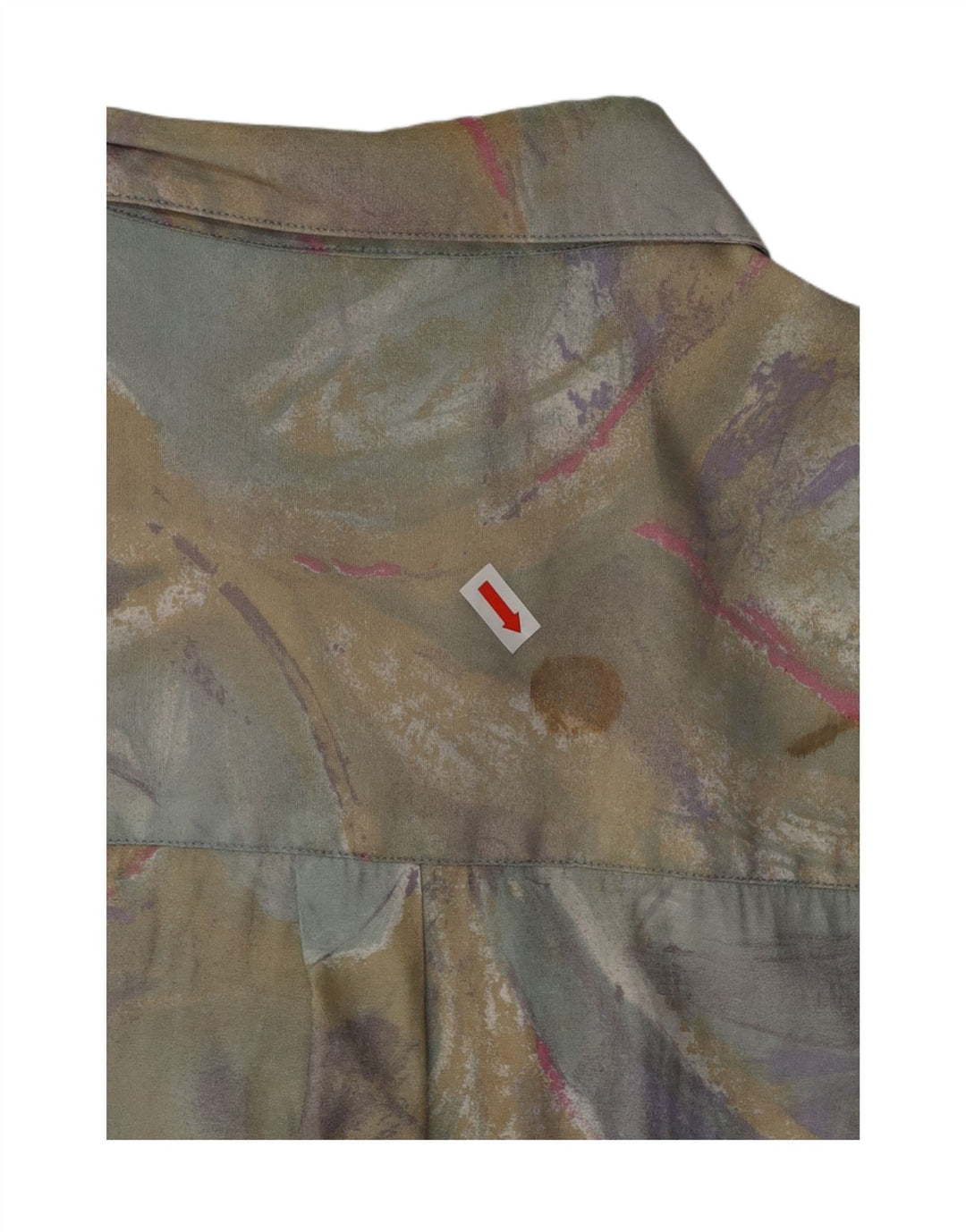 ARPINO Mens Abstract Pattern Shirt Size 43/44 XL Multicoloured Vintage Arpino and Second-Hand Arpino from Messina Hembry 