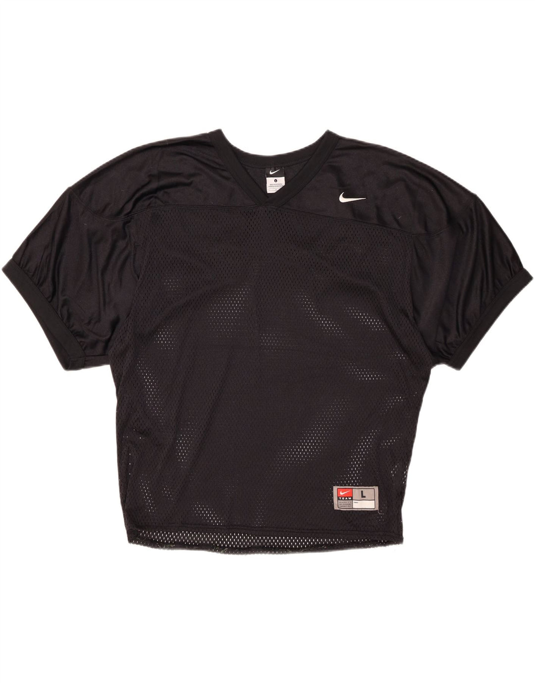 Męski T-shirt NIKE, duży, czarny nylon