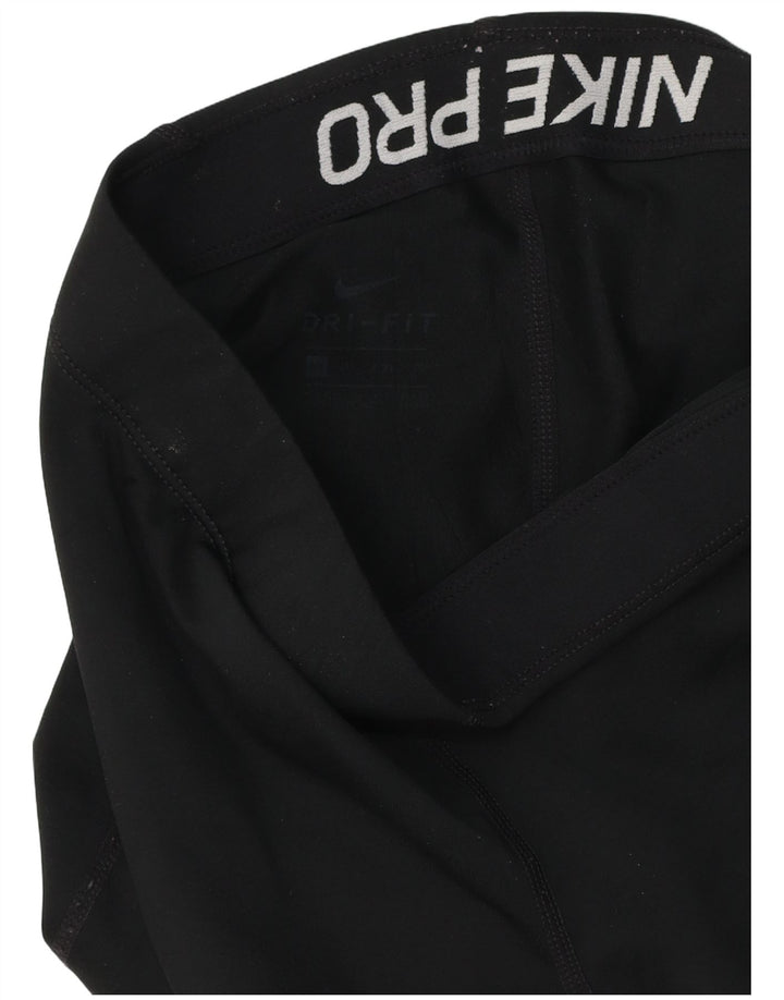 Damskie legginsy NIKE Dri Fit Graphic UK 4 XS, czarne