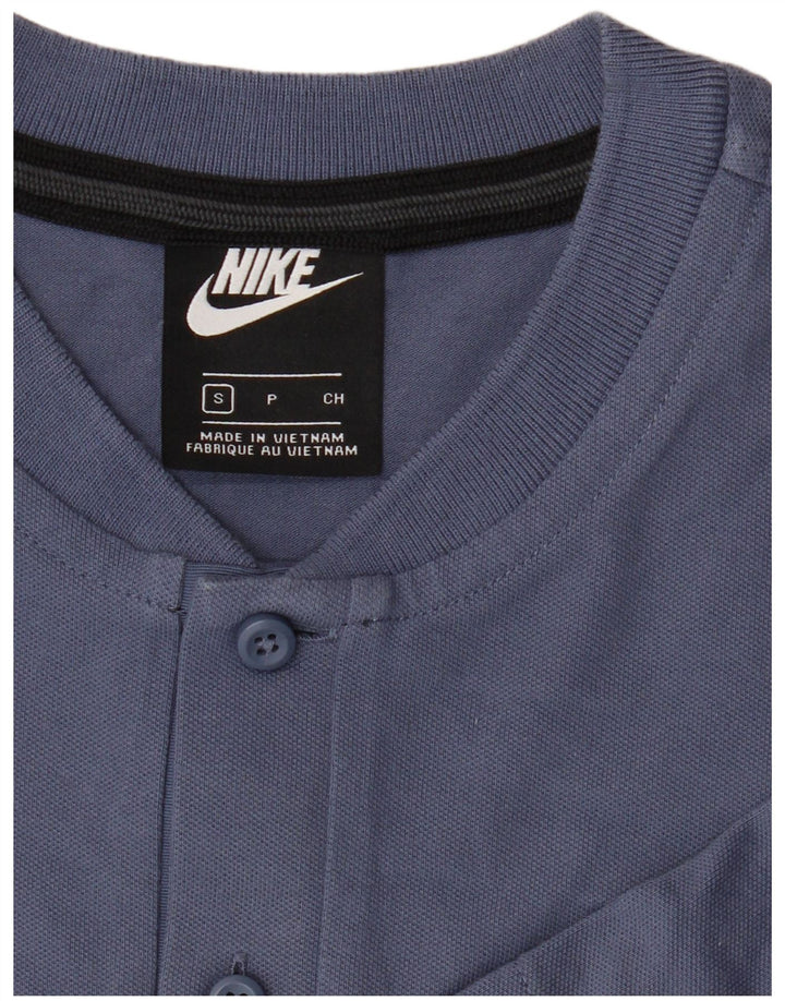 T-shirt męski Nike Inter Mediolan, mały, niebieski, bawełniany