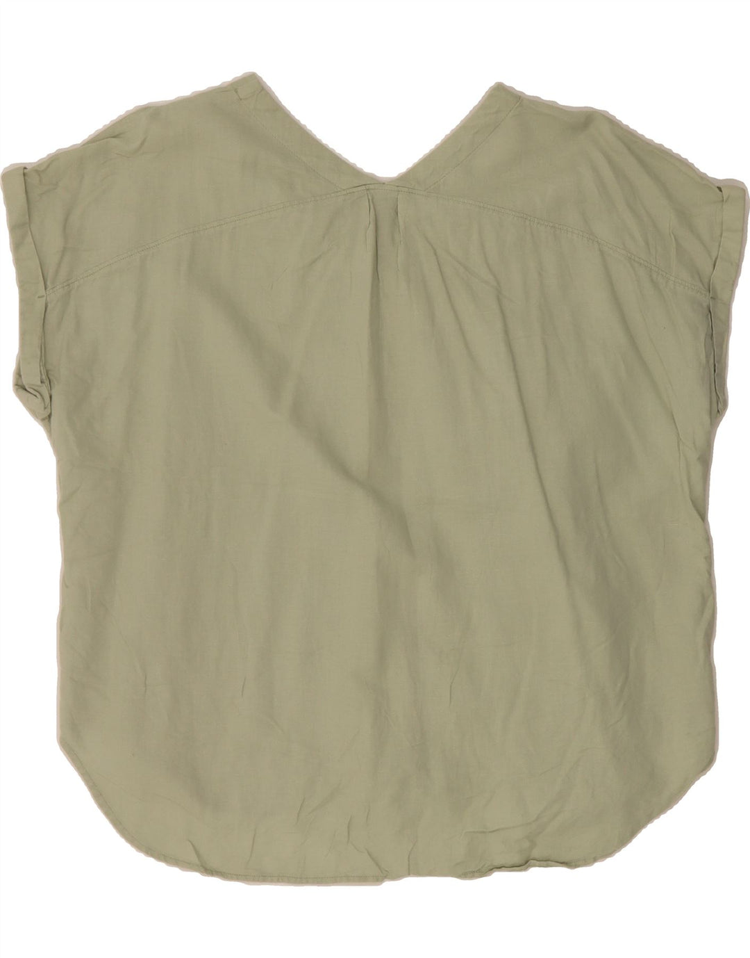EDDIE BAUER Womens Blouse Top UK 18 XL Green Vintage Eddie Bauer and Second-Hand Eddie Bauer from Messina Hembry 