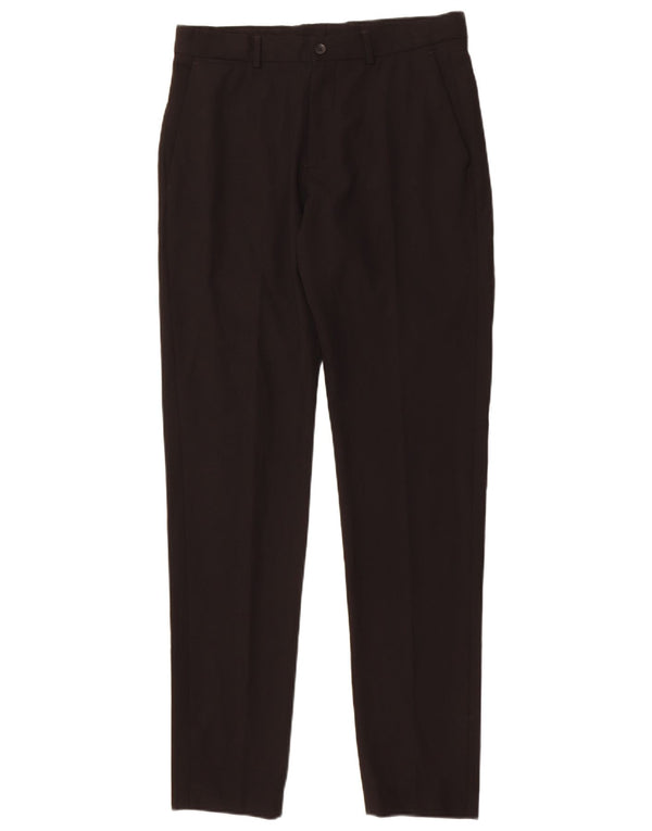 Zara Mens Slim Chino Trousers EU 38 Small W30 L33 Black