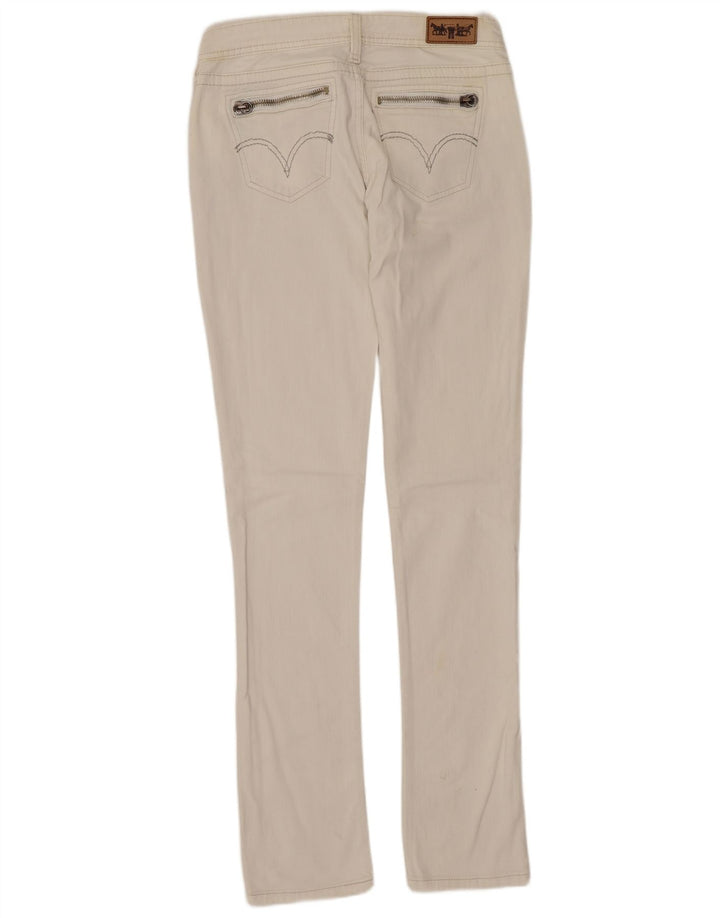 Damskie jeansy Levi's Slim W29 L34 Biała bawełna
