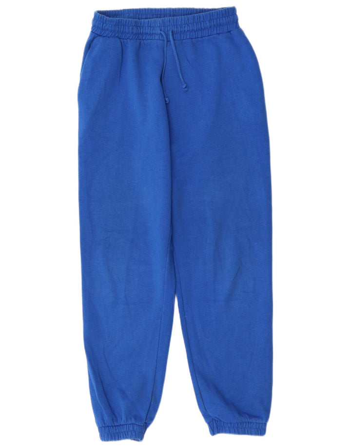 Damskie spodnie dresowe Zara Joggers UK 14, duże, niebieskie, poliestrowe