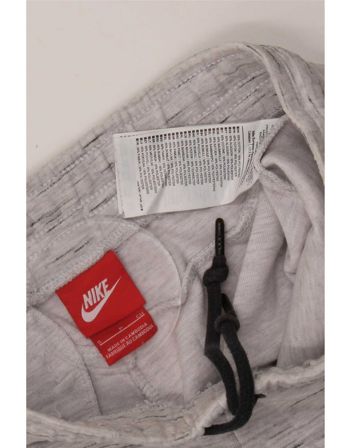 Męskie spodenki sportowe Nike, małe, szare, bawełniane w cętki