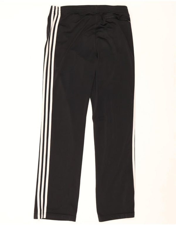 Damskie spodnie dresowe Adidas UK 12, średni czarny poliester