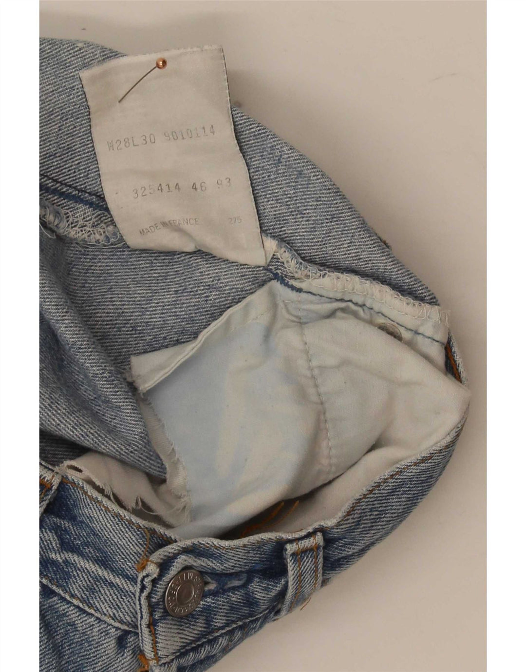 Damskie spodenki jeansowe Levi's w trudnej sytuacji W28 Średnioniebieskie bawełniane