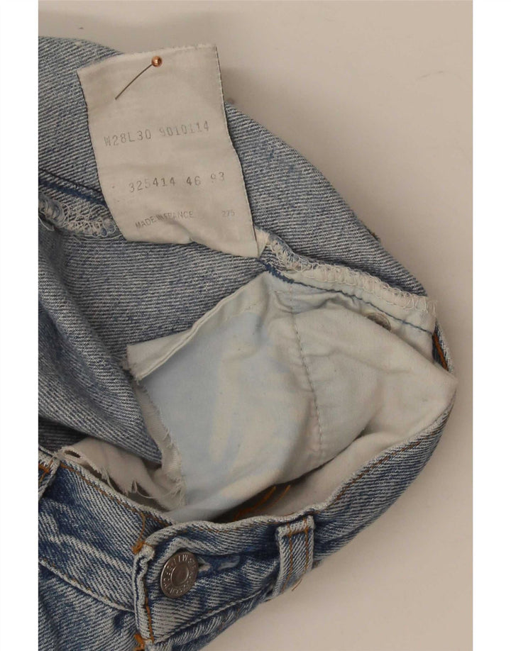 Damskie spodenki jeansowe Levi's w trudnej sytuacji W28 Średnioniebieskie bawełniane