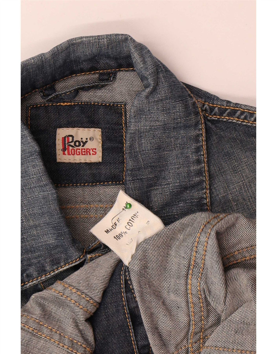 Damska kurtka dżinsowa Roy Rogers Crop UK 8 Small Blue Cotton