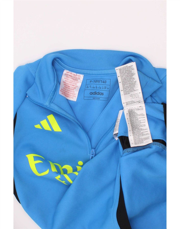 Chłopięcy dres Adidas Arsenal Graphic Pullover Top 9-10 lat Niebieski