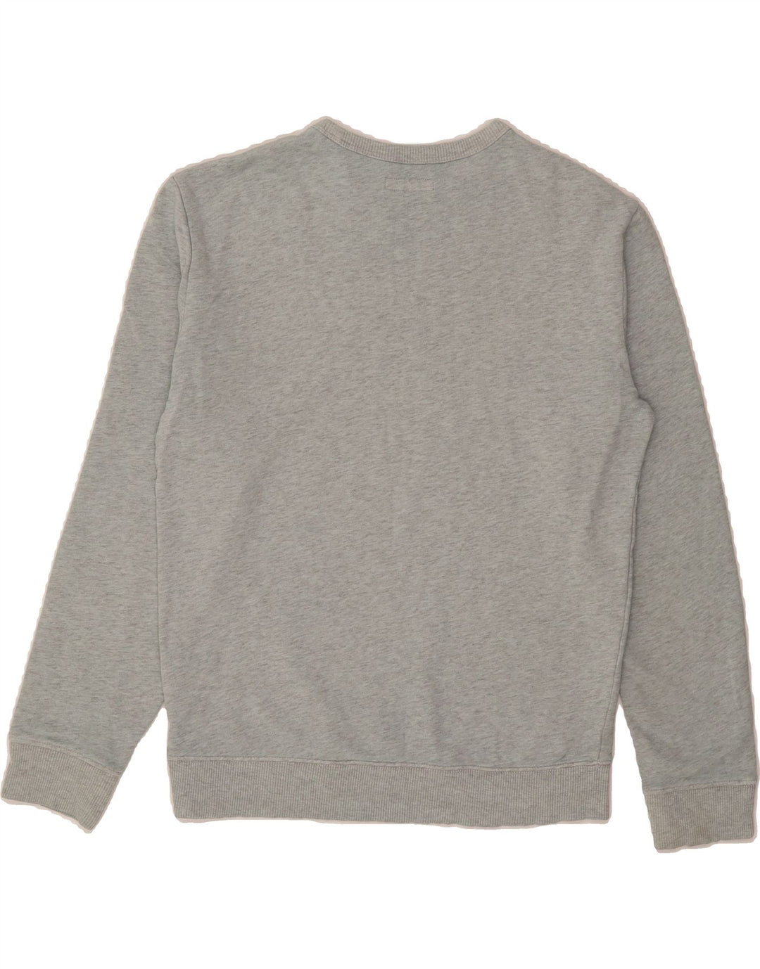 LEE Womens Oversized Graphic Sweatshirt Jumper UK 10 Small Grey Cotton Vintage Lee and Second-Hand Lee from Messina Hembry 