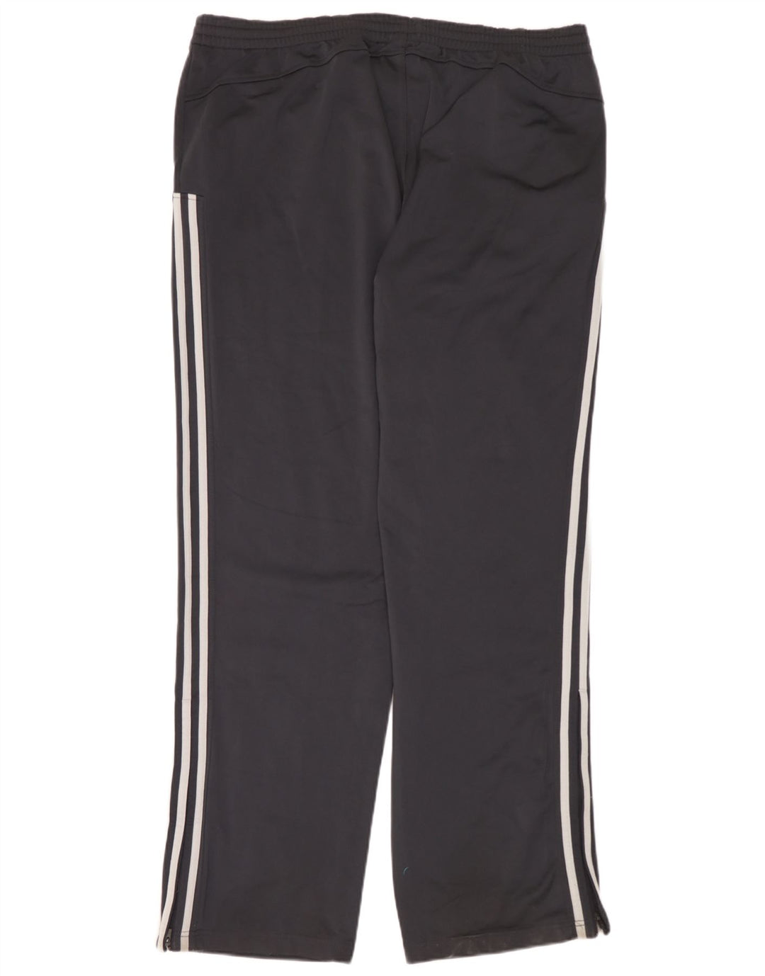 Męskie spodnie dresowe Adidas 2XL Granatowy poliester z blokami kolorów