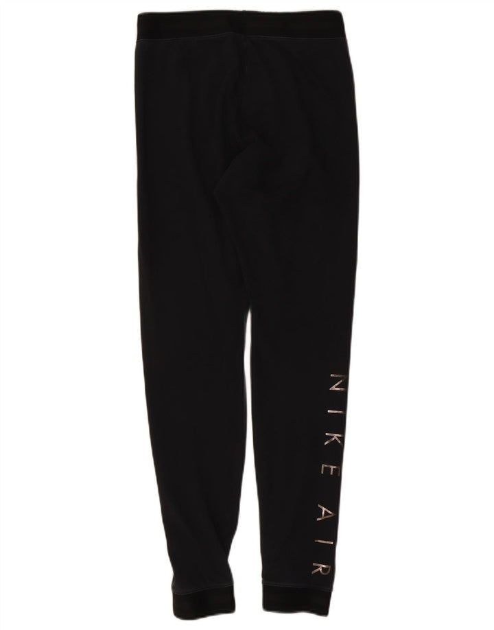 Damskie legginsy Nike Graphic UK 12, średnie czarne