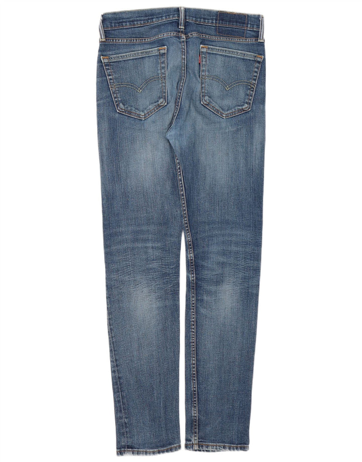 Męskie jeansy slim fit Levi's W31 L32 Niebieskie bawełniane