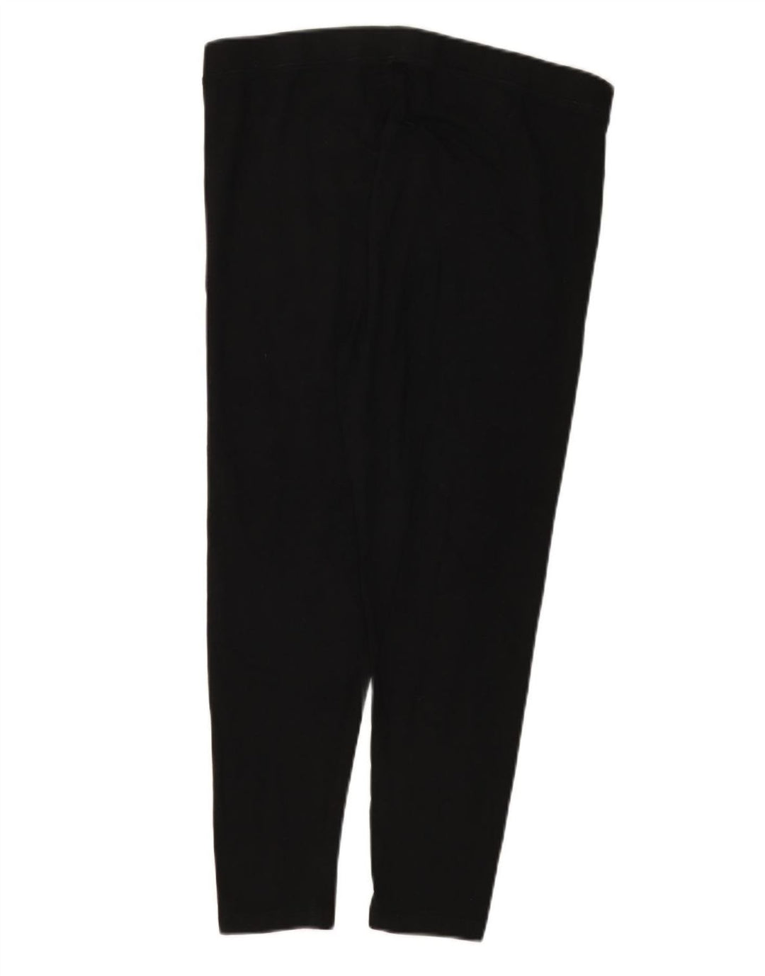 Marks & Spencer Damskie legginsy Crop UK 16, duże, czarne, bawełniane