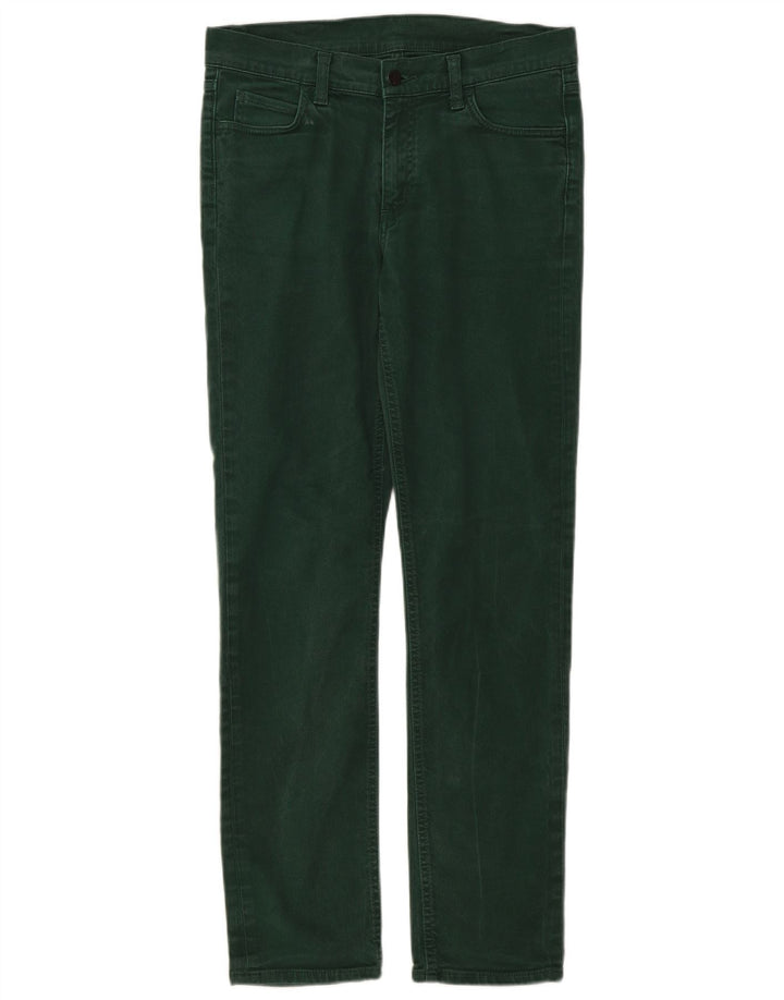 Męskie jeansy Carhartt W30 L32 Zielone bawełniane