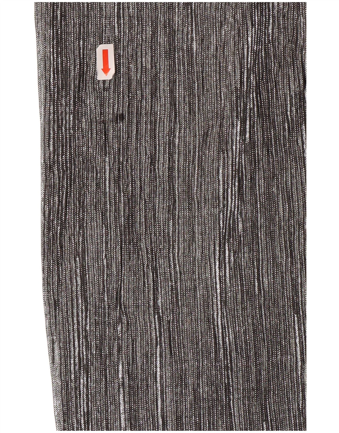 Damskie spodnie Capri z szeroką nogawką ZARA XS W24 L20 Srebrny poliester