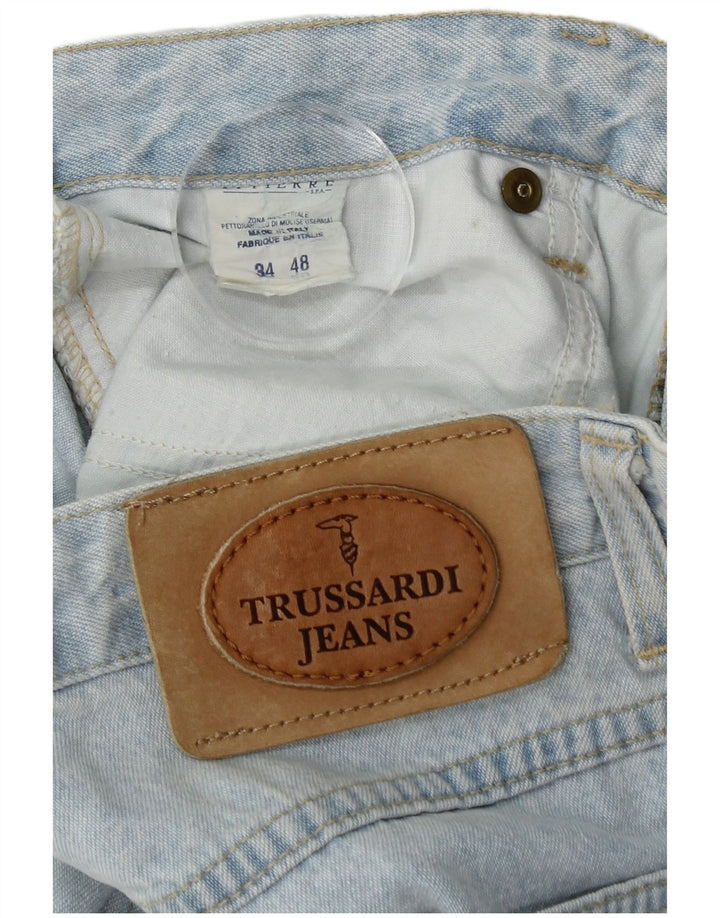 Męskie dżinsy Trussardi W34 L25 Niebieskie bawełniane