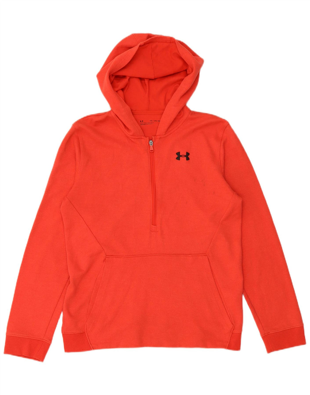 UNDER ARMOUR Chłopięcy sweter z kapturem 15-16 lat XL, czerwony, bawełniany