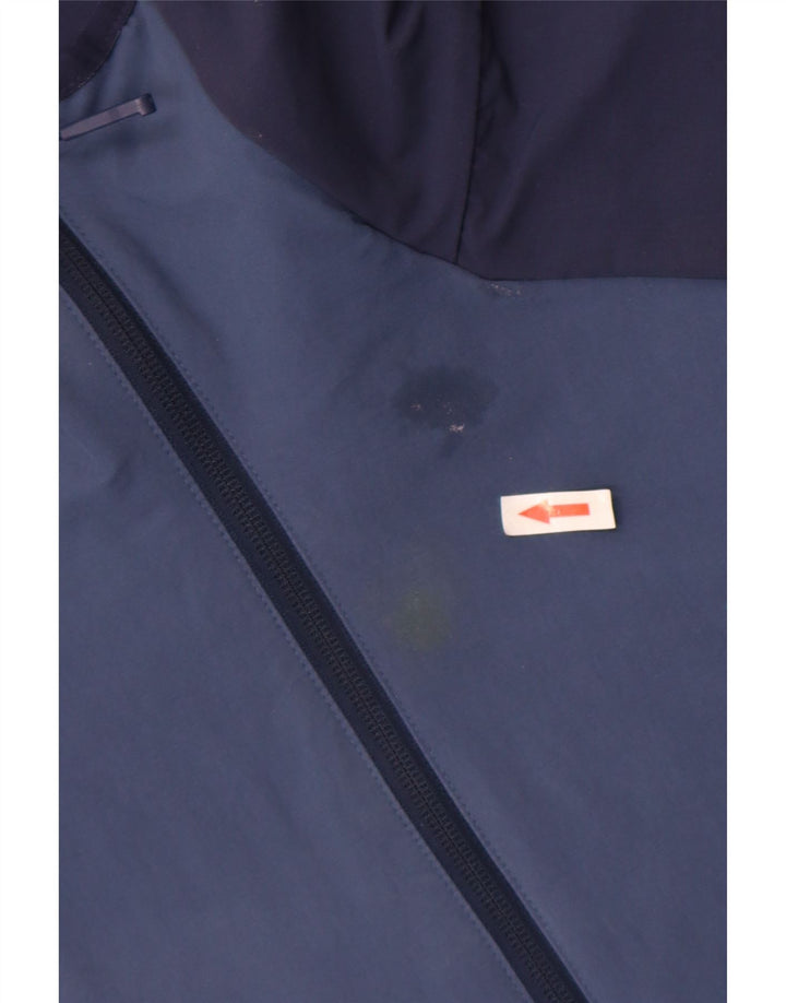 Męska kurtka przeciwdeszczowa z kapturem The North Face UK 44 2XL w kolorze niebieskim