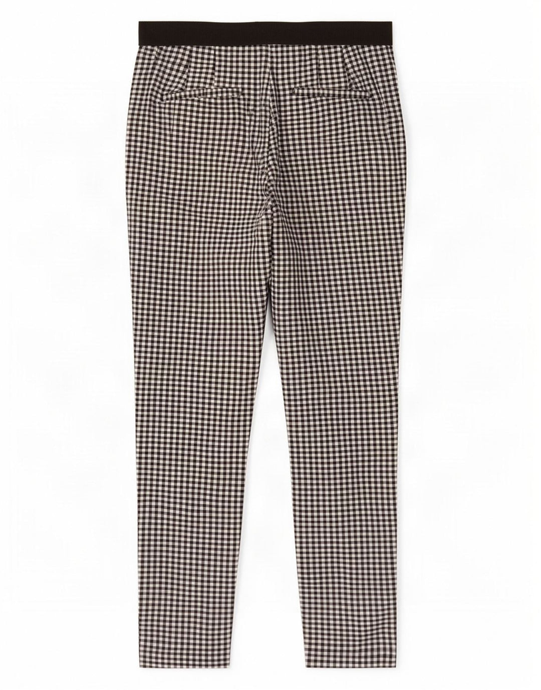 Spodnie damskie Zara Slim Chino, małe W27 L27, czarne w kratkę