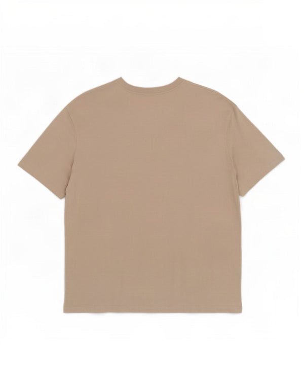 T-shirt męski Jack & Jones Top XL, beżowy, bawełniany