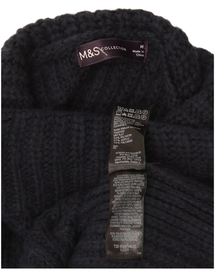 Marks & Spencer Męski podkoszulek bez rękawów, średni granatowy, poliester