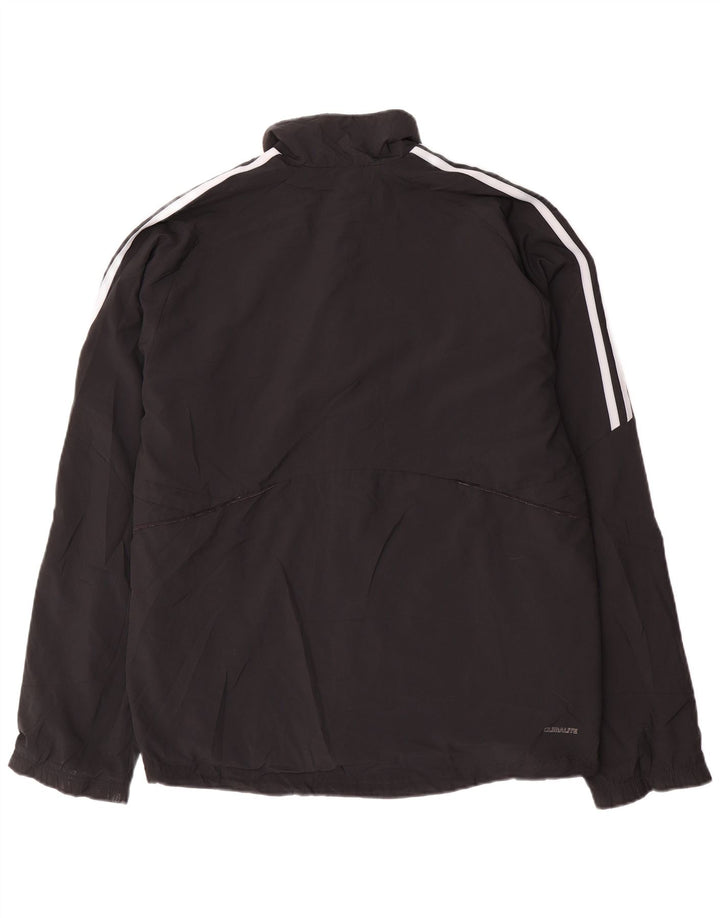 Adidas Męska bluza dresowa Climalite Top Jacket Medium Black Colorblock