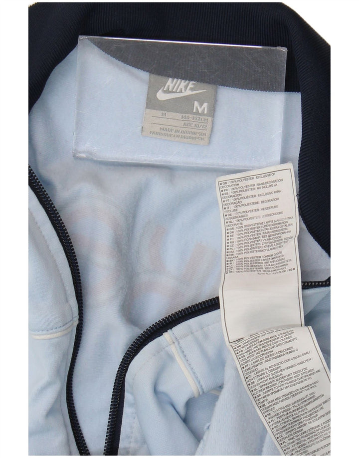 Kurtka dziewczęca Nike Graphic Tracksuit Top 10-11 lat, średni niebieski, blok kolorów