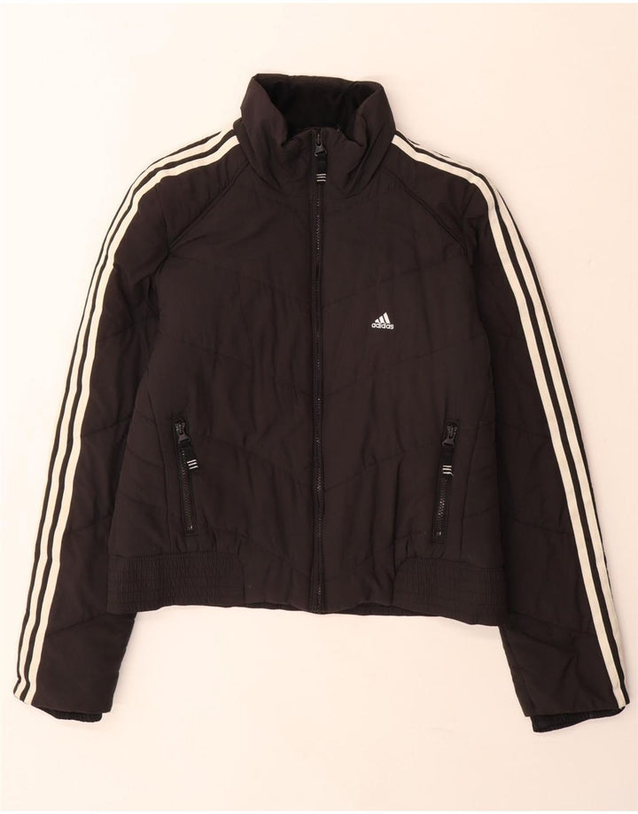Damska kurtka Adidas Clima 365 Padded Jacket UK 16, duża, czarna, poliestrowa