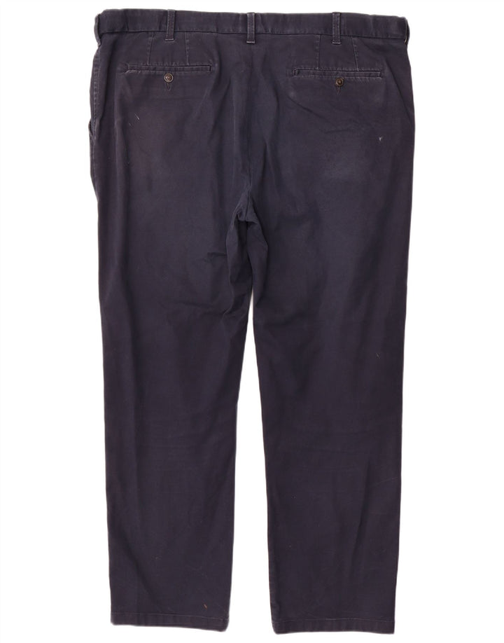 Spodnie męskie Marks & Spencer Blue Harbor Chino W44 L31 granatowe