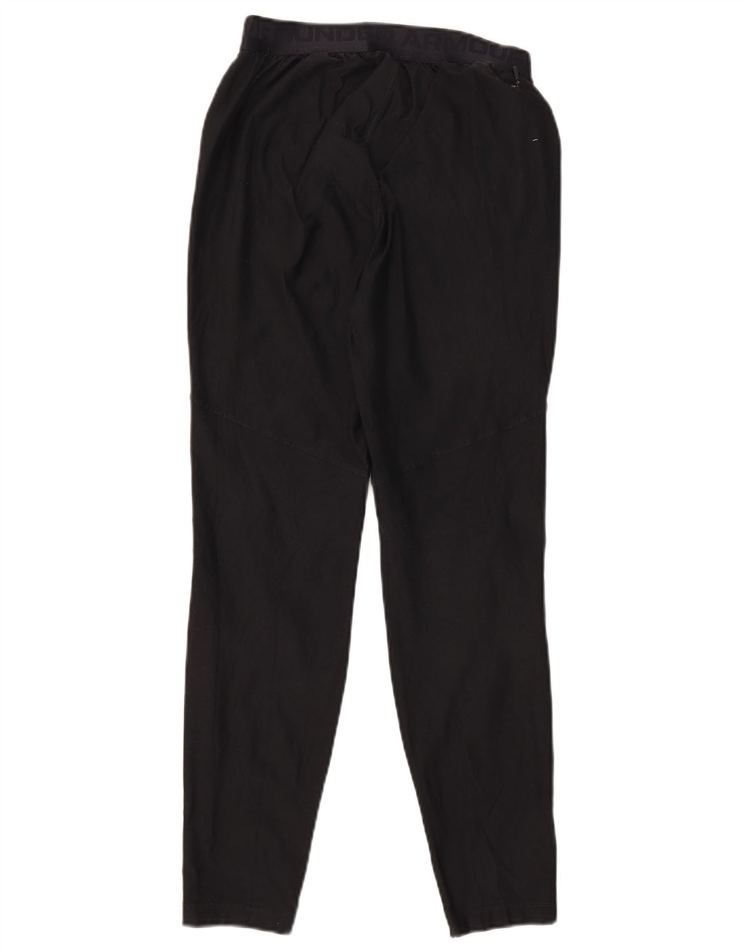Damskie legginsy UNDER ARMOUR z grafiką UK 10, małe, czarne, z blokami kolorów