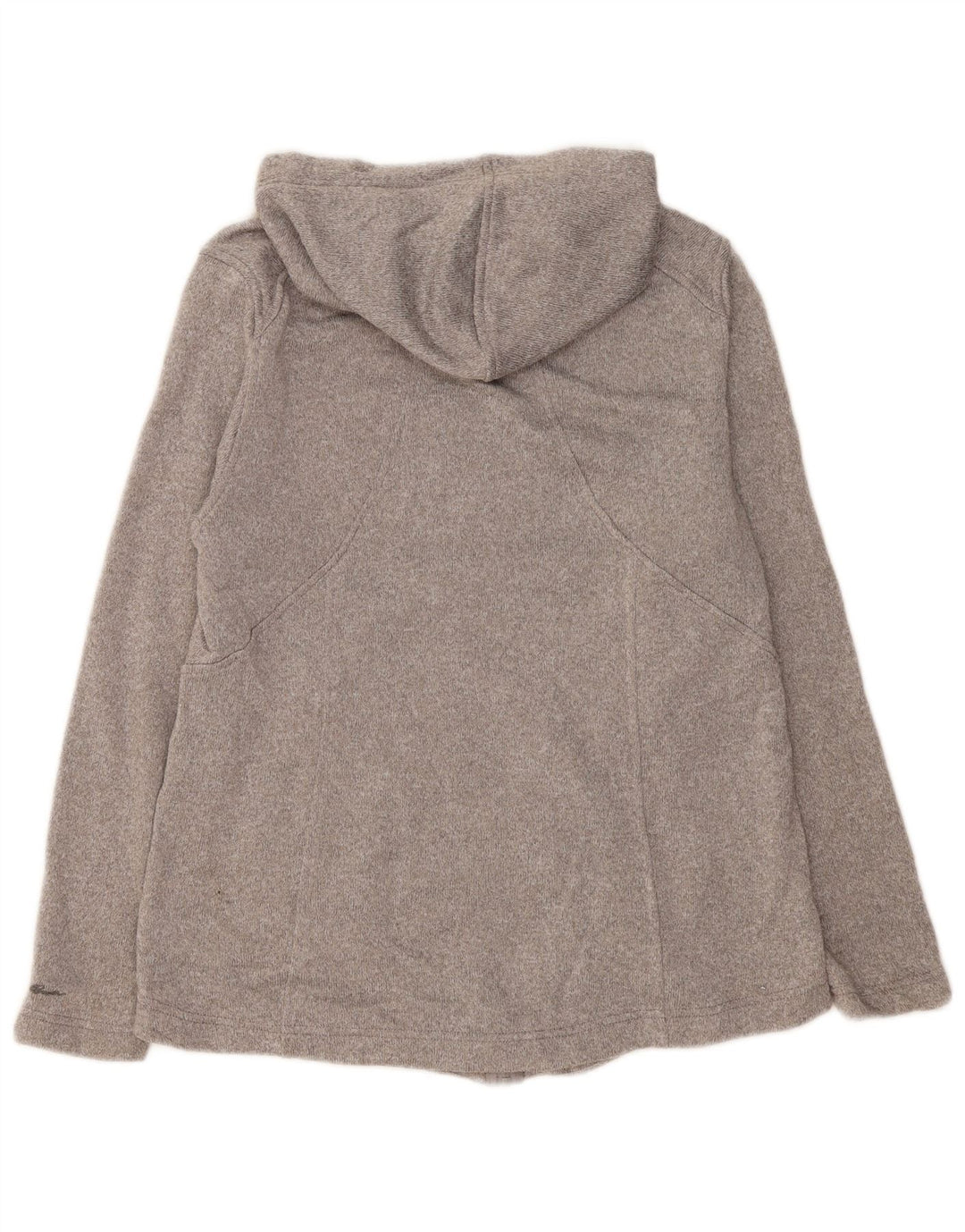 Damski sweter z kapturem i zamkiem Eddie Bauer UK 18 XL Szary poliester