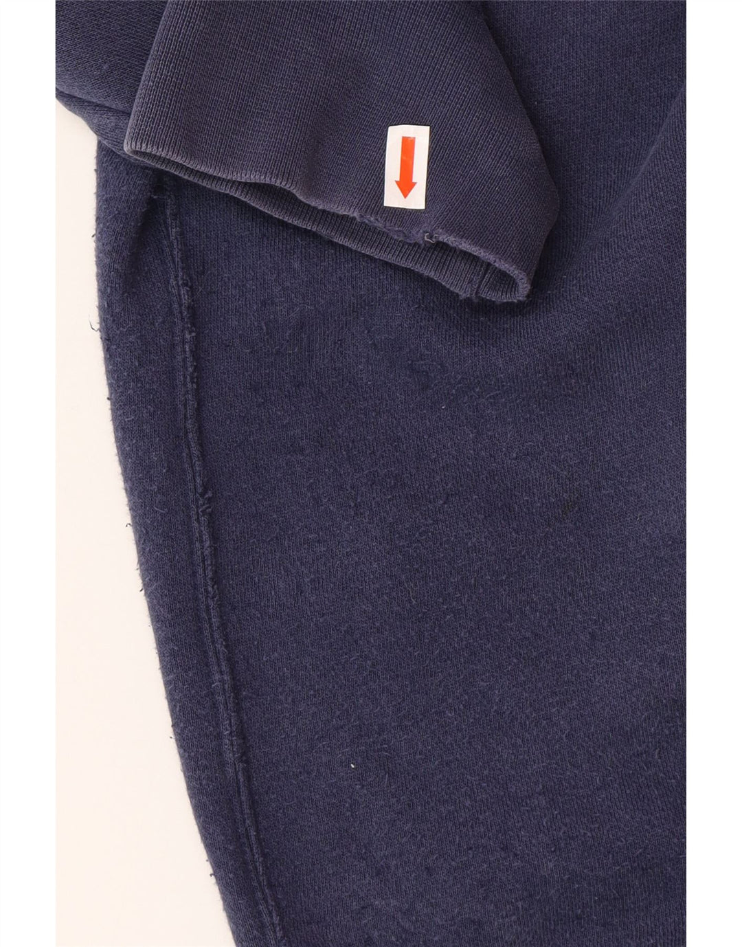 Męski sweter z kapturem i grafiką NIKE o luźnym kroju XL, granatowy, bawełniany