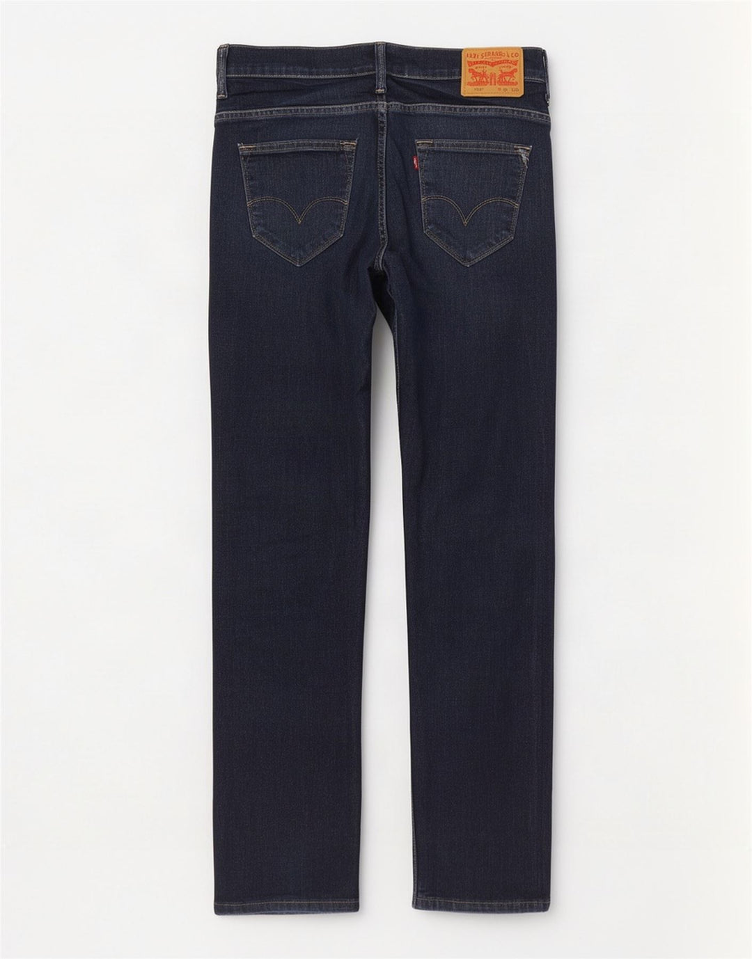 Damskie dżinsy Levi's 504 Straight W30 L32 Granatowa bawełna