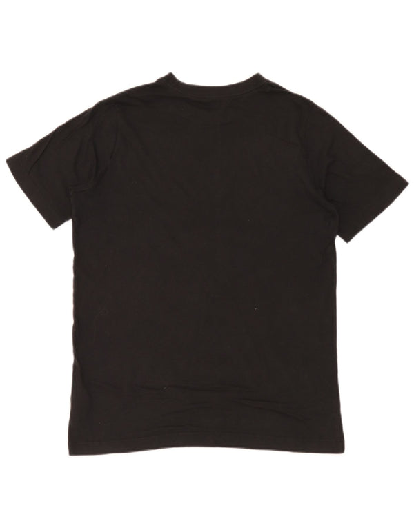 Chłopięcy T-shirt z grafiką Nike o standardowym kroju, 13-14 lat XL, czarna, bawełniana
