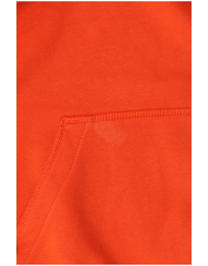 Męski sweter z kapturem Nike z grafiką, mały, czerwony, bawełniany