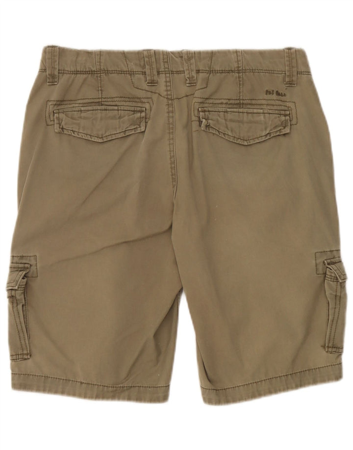 Damskie spodenki cargo Fat Face UK 12 Medium W32, bawełna khaki